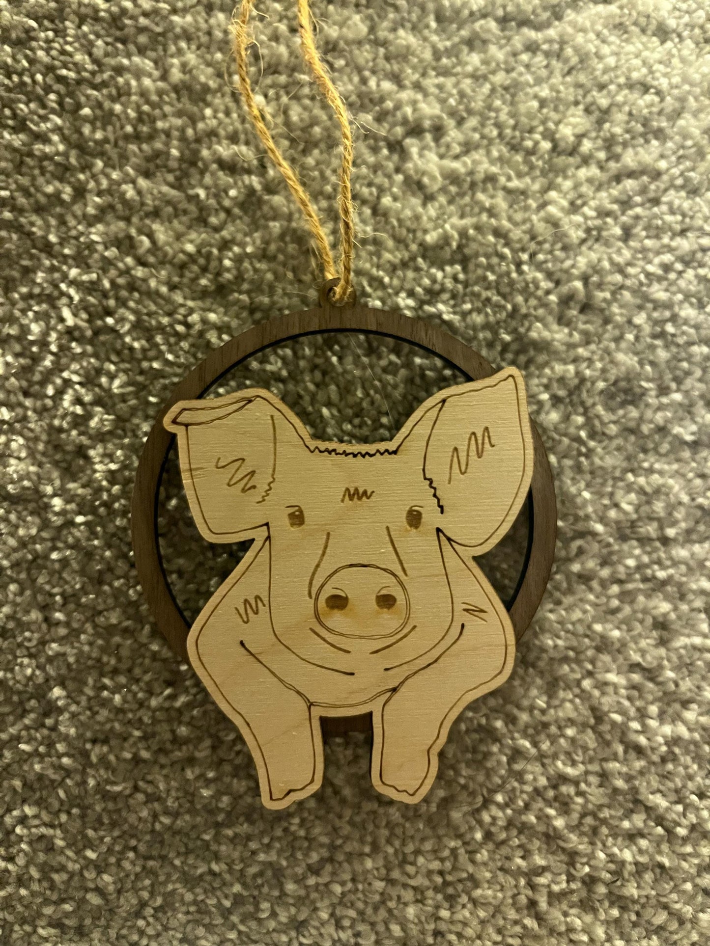 Piglet bauble