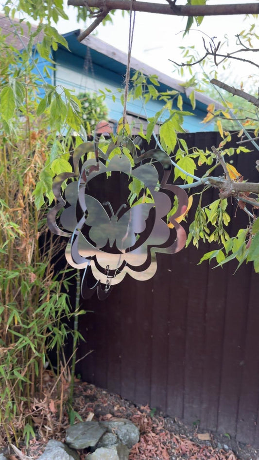Butterfly Wind Spinner