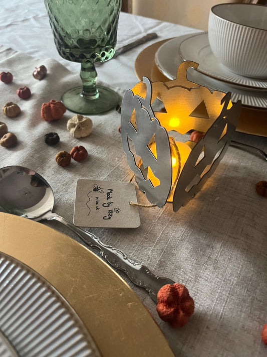 Pumpkin Tea Light Holder