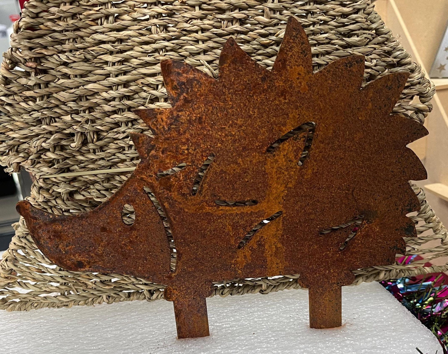 Hedgehog Garden Stake Decoration
