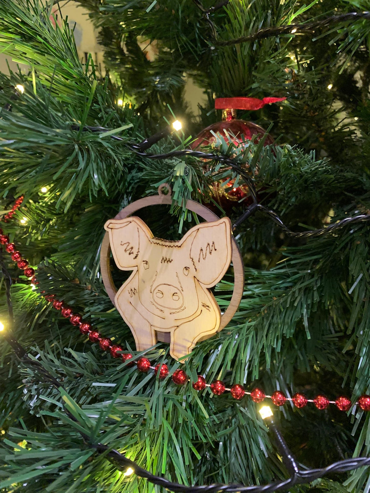 Piglet bauble