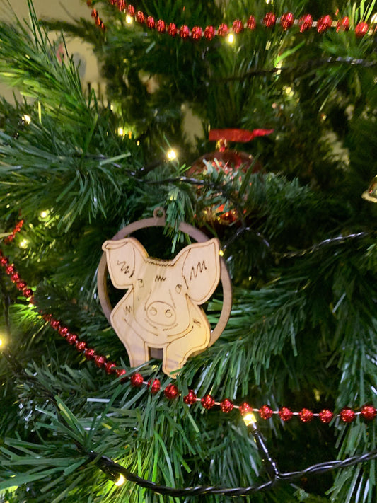 Piglet bauble