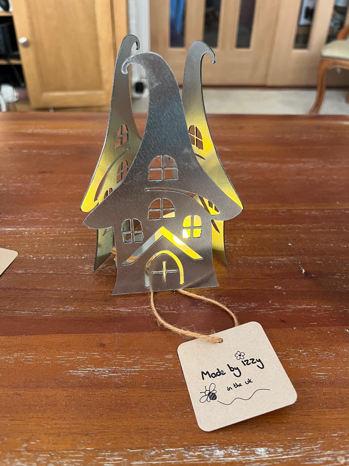 Haunted House Tea Light Holder