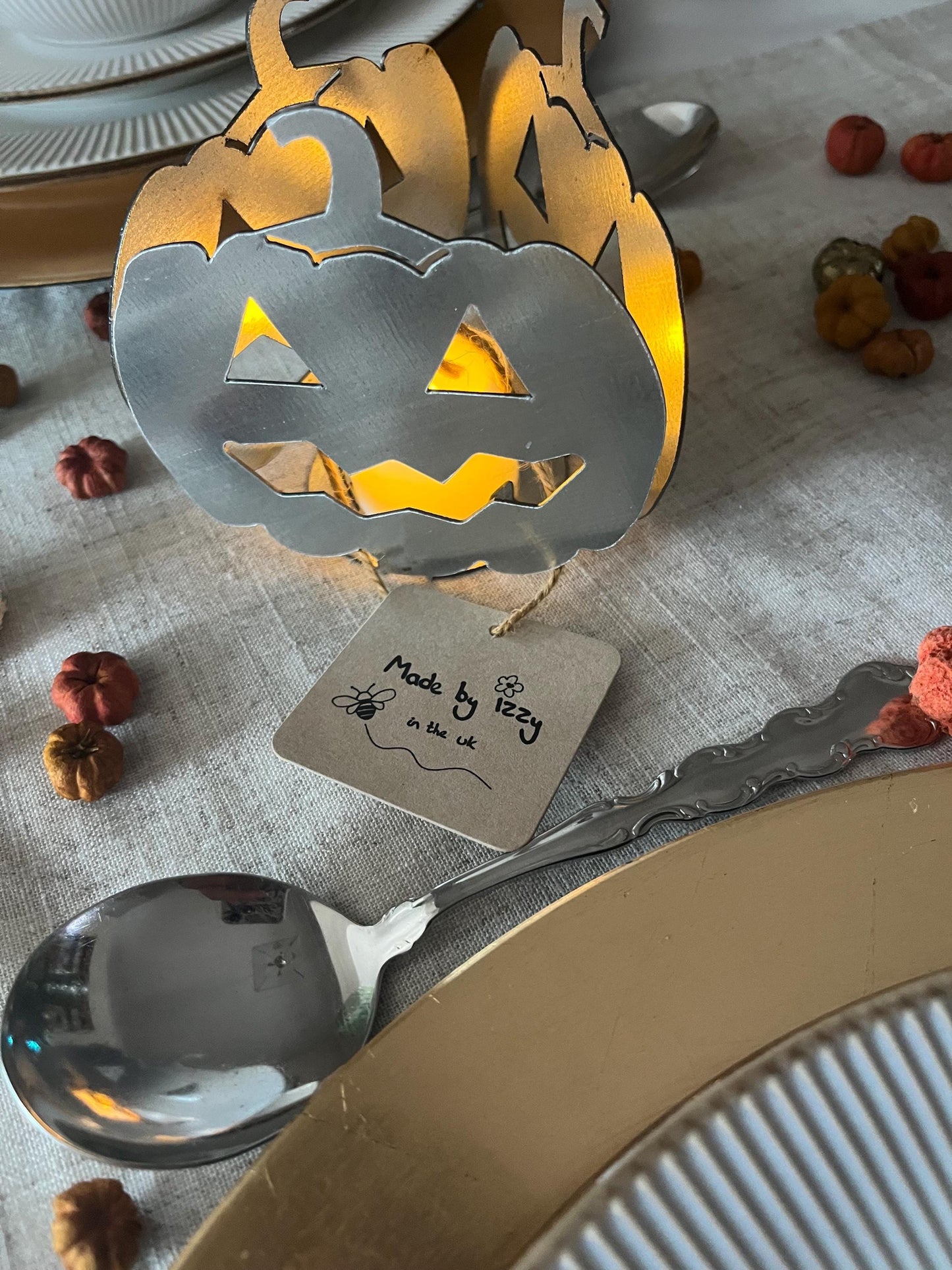 Pumpkin Tea Light Holder