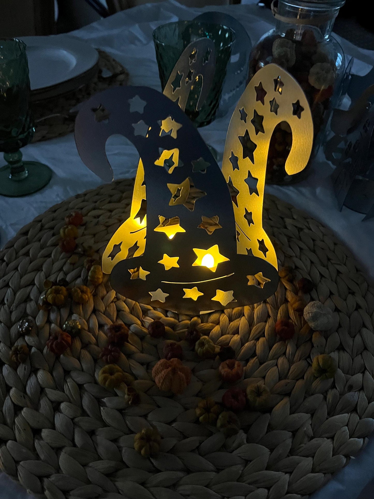 Witch Hat Tea Light Holder