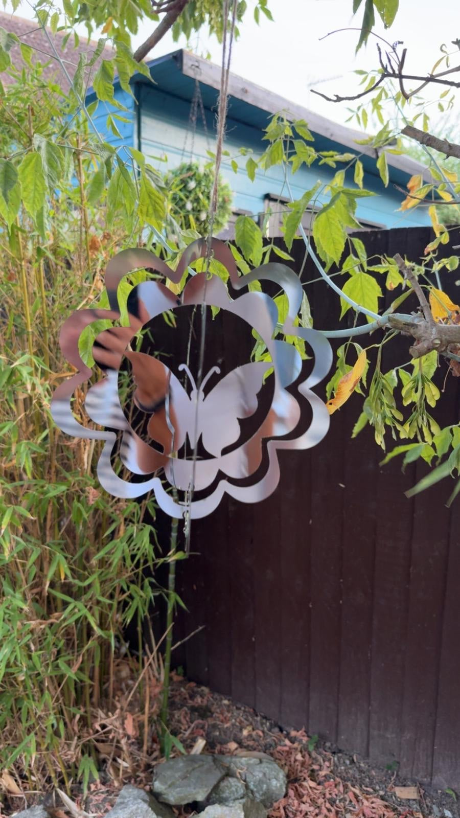 Butterfly Wind Spinner