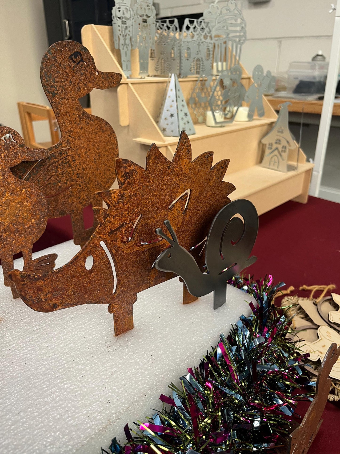 Hedgehog Garden Stake Decoration