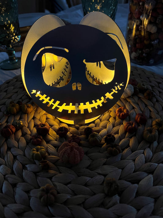 Scary Face Tea Light Holder