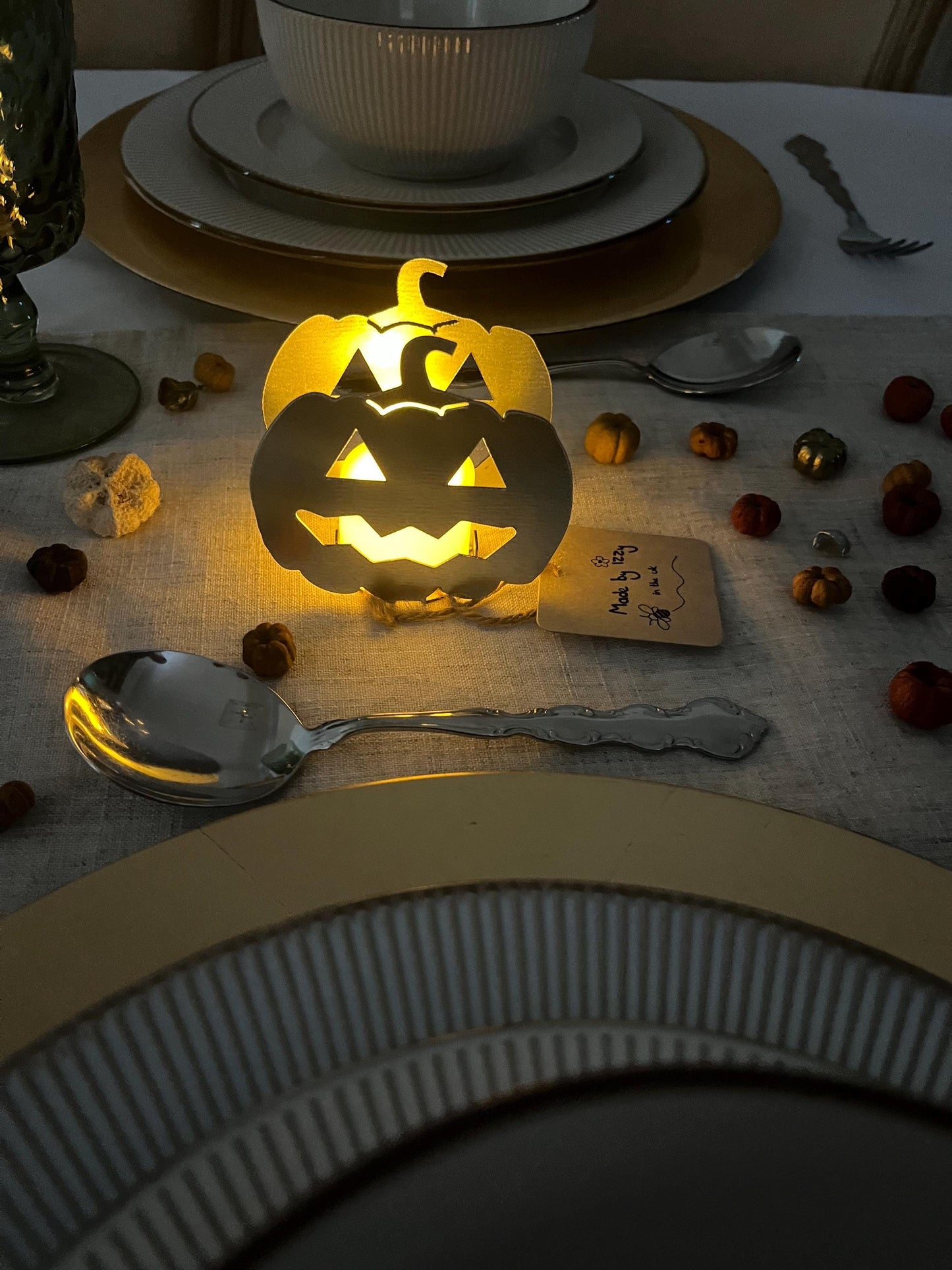 Pumpkin Tea Light Holder