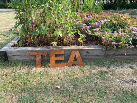 Decorative Rusty Letters
