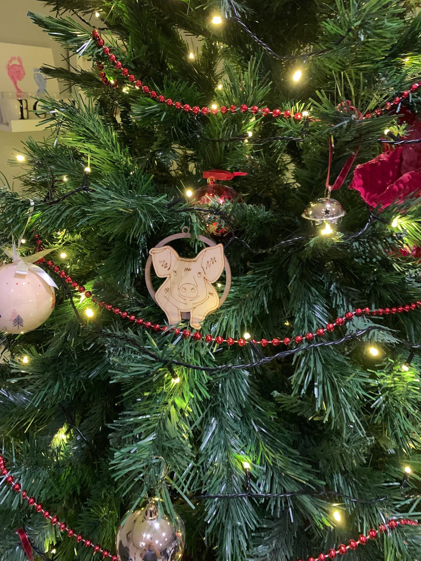 Piglet bauble