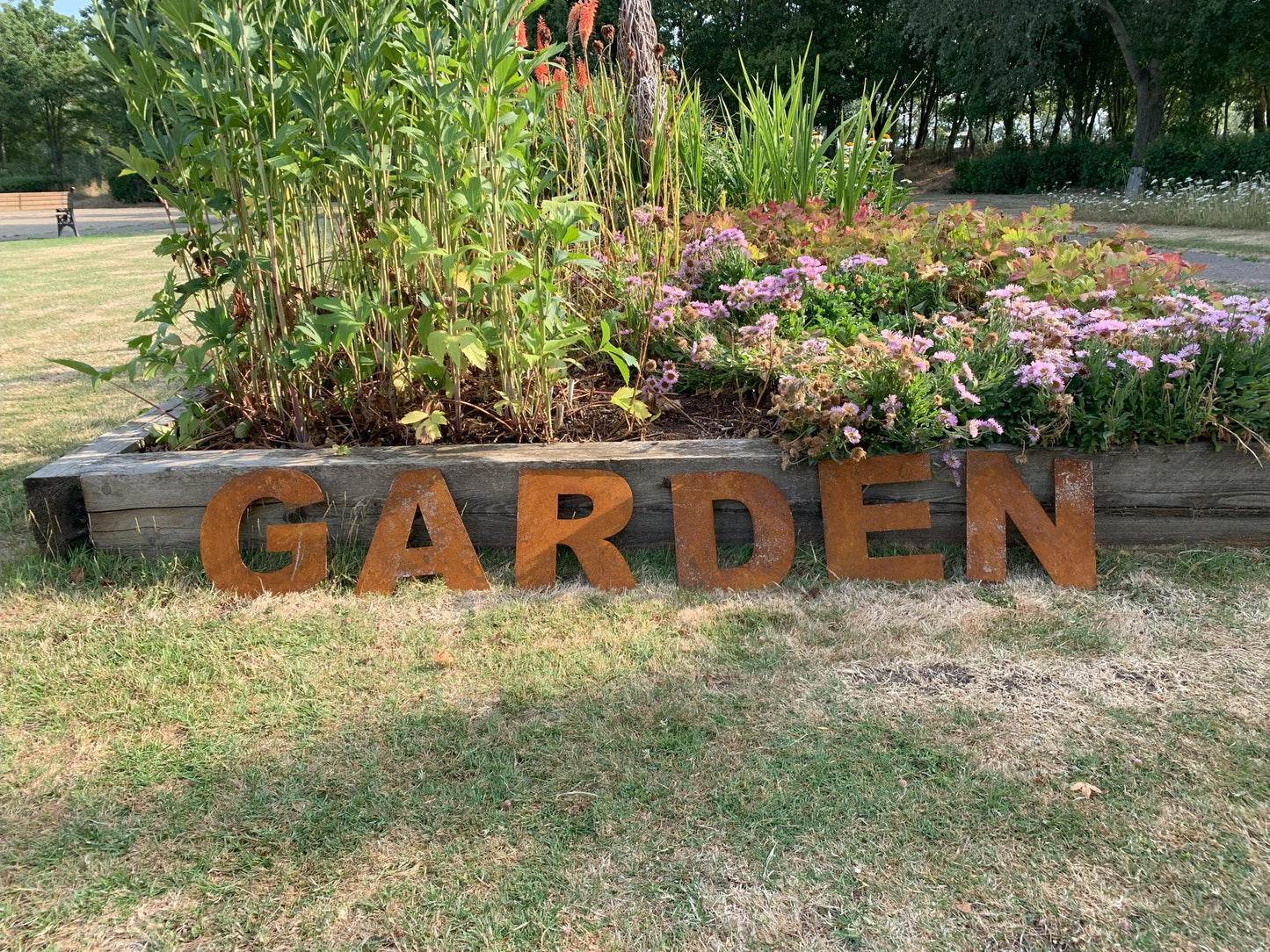 Decorative Rusty Letters